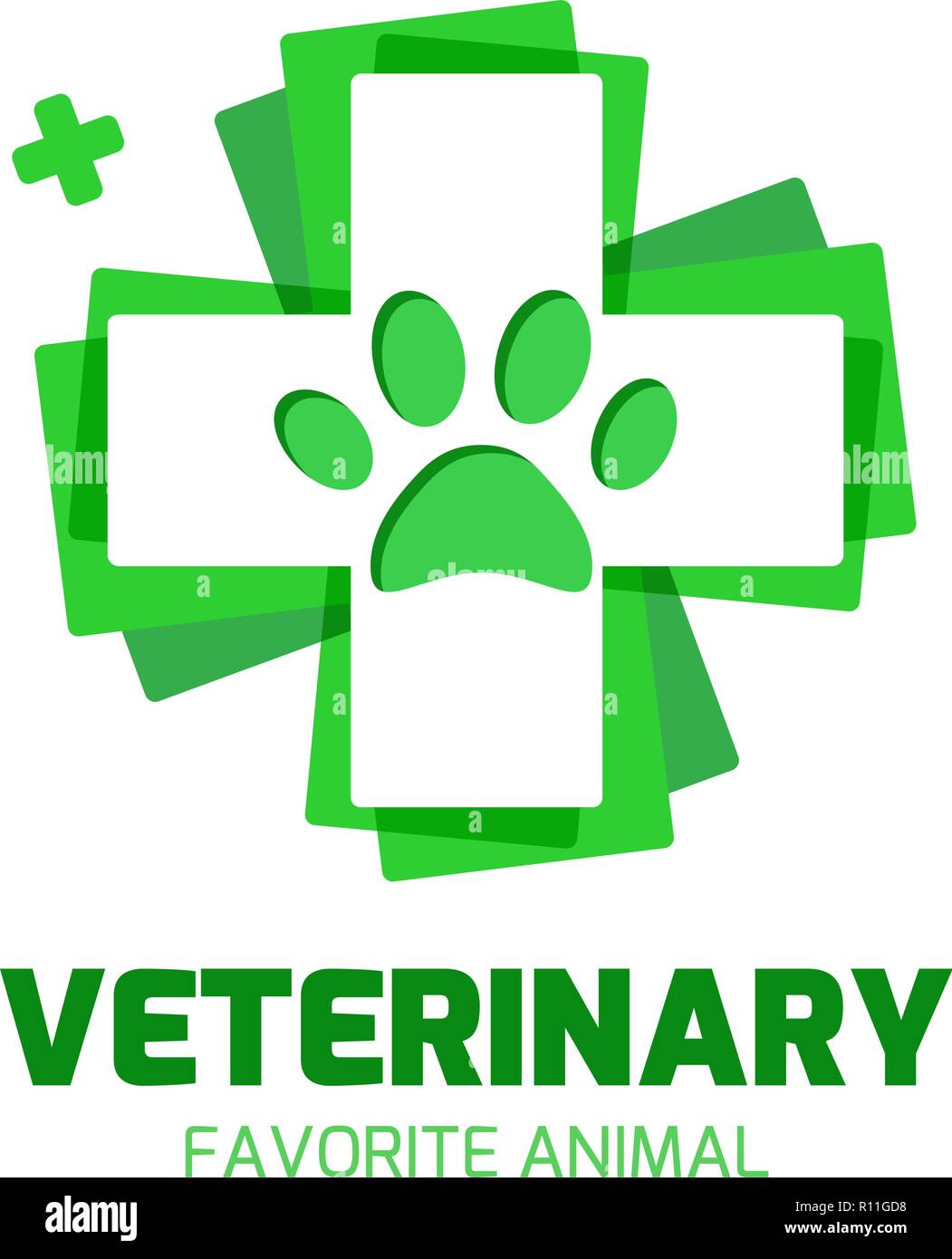 Green veterinary clinic on sale