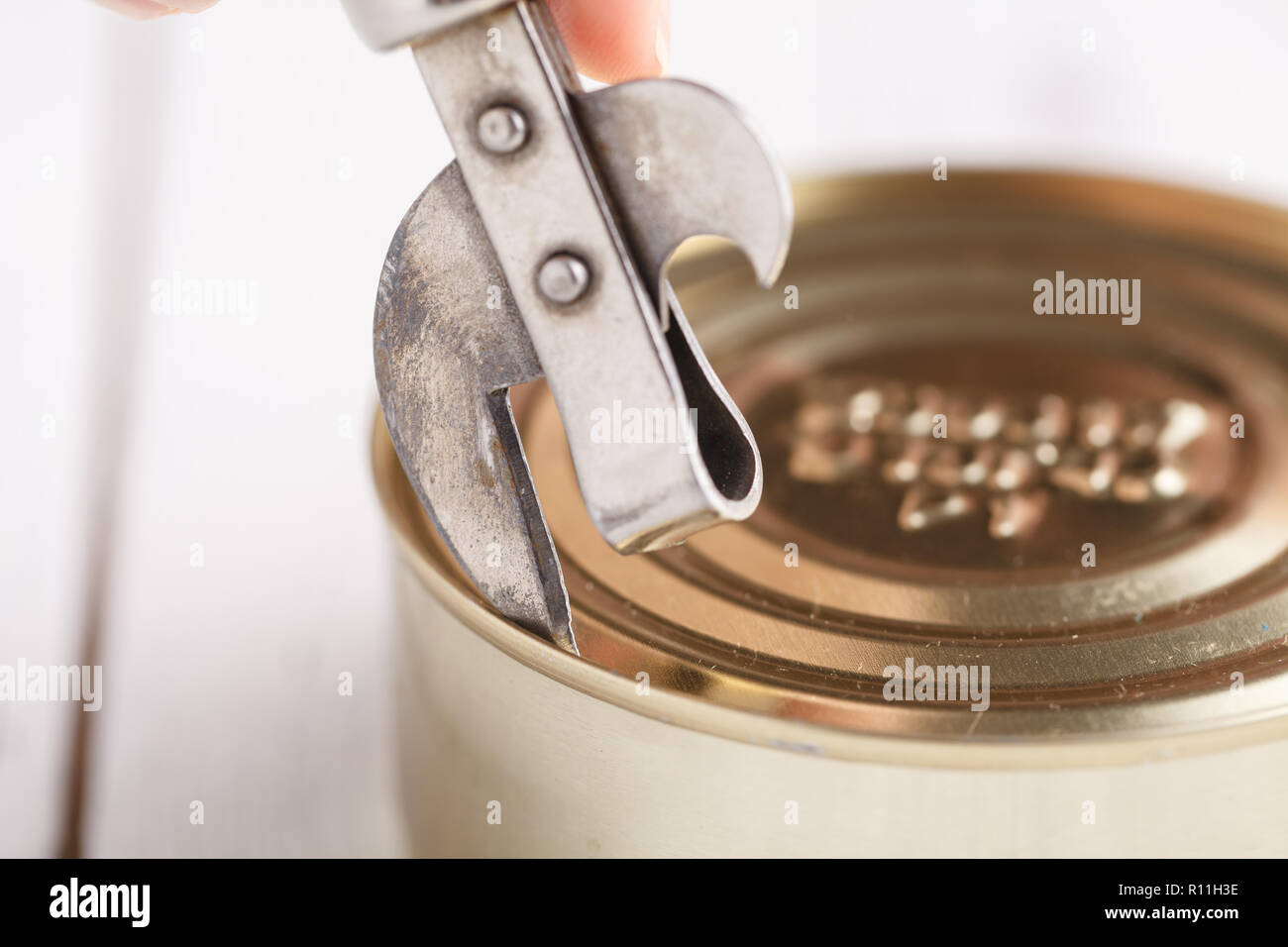 Canned Tuna Can Opener High Resolution Stock Photography and Images Alamy
