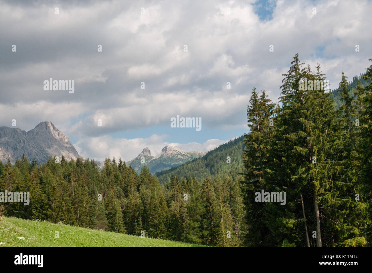 Italian Alps Landscape Stock Photo - Alamy