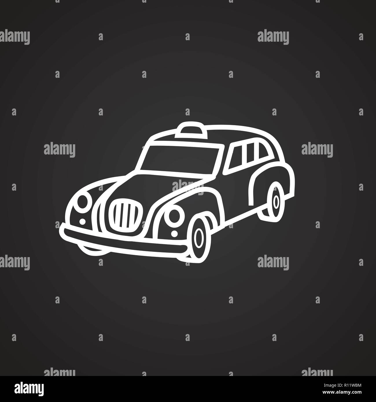 Black cab london silhouette hi-res stock photography and images - Alamy