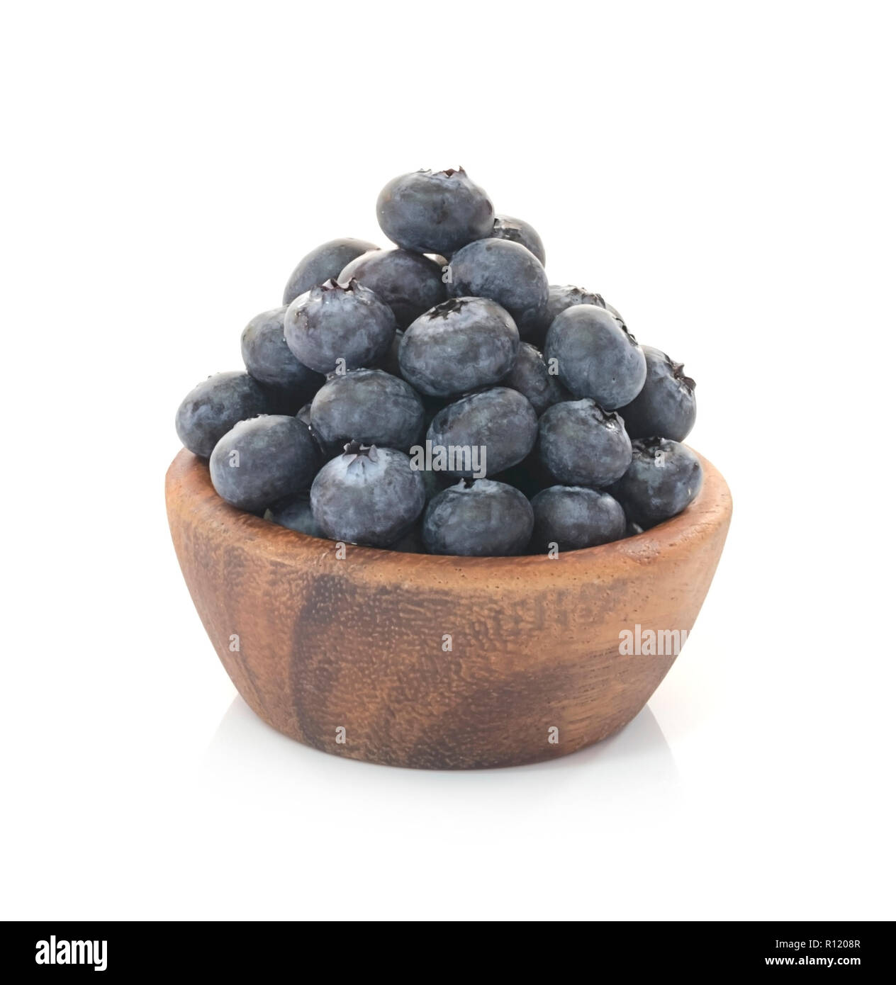 blueberries isolated on white background. Stock Photo