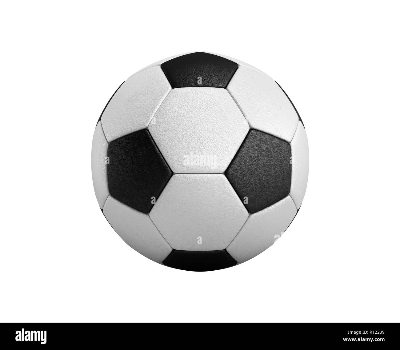 soccer ball 3d render isolated on white Stock Photo Alamy