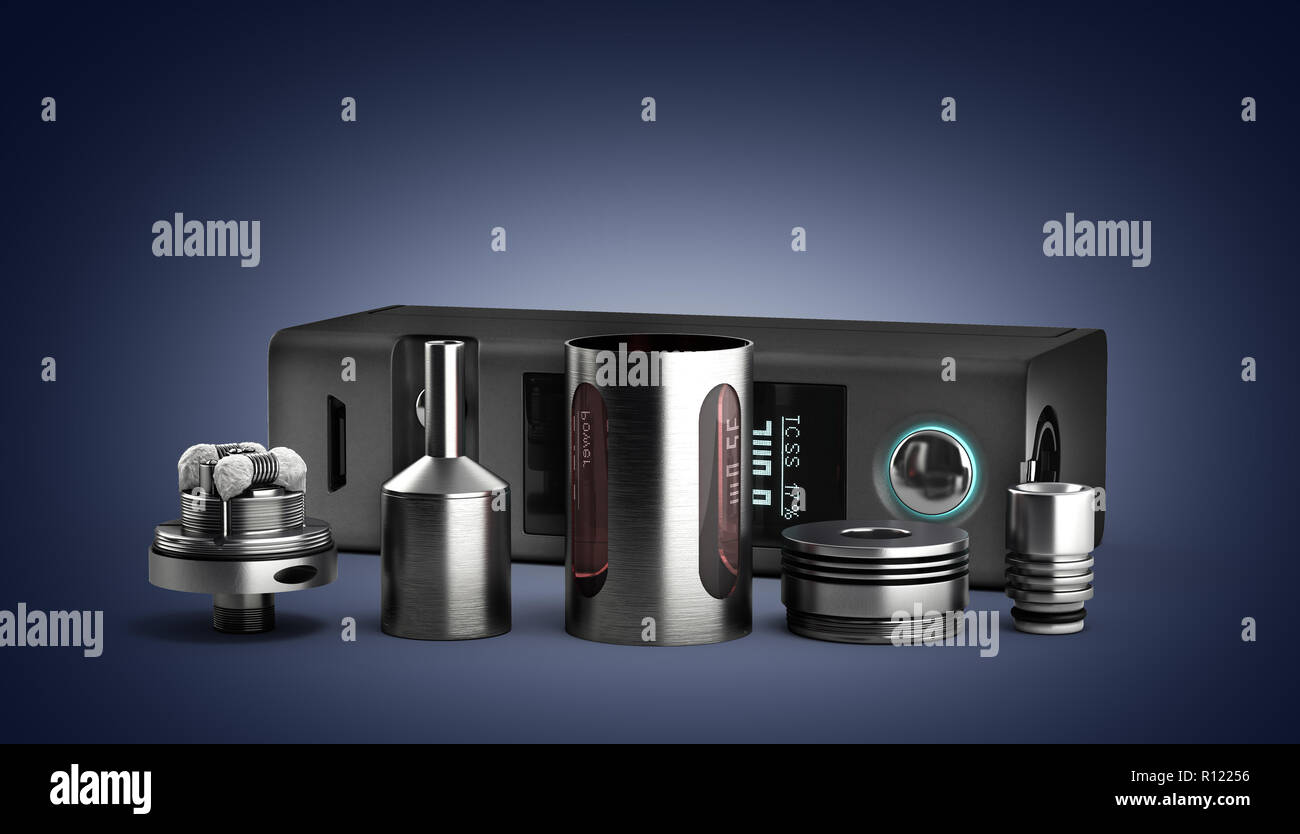 Exploded View Atomizer serviced atomizer in disassembled form for soaring electronic ...