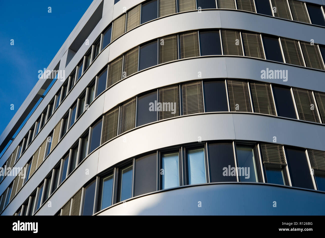 Wien, Bürohaus 'Haus der Forschung' Sensengasse - Vienna, modern Office Building Stock Photo