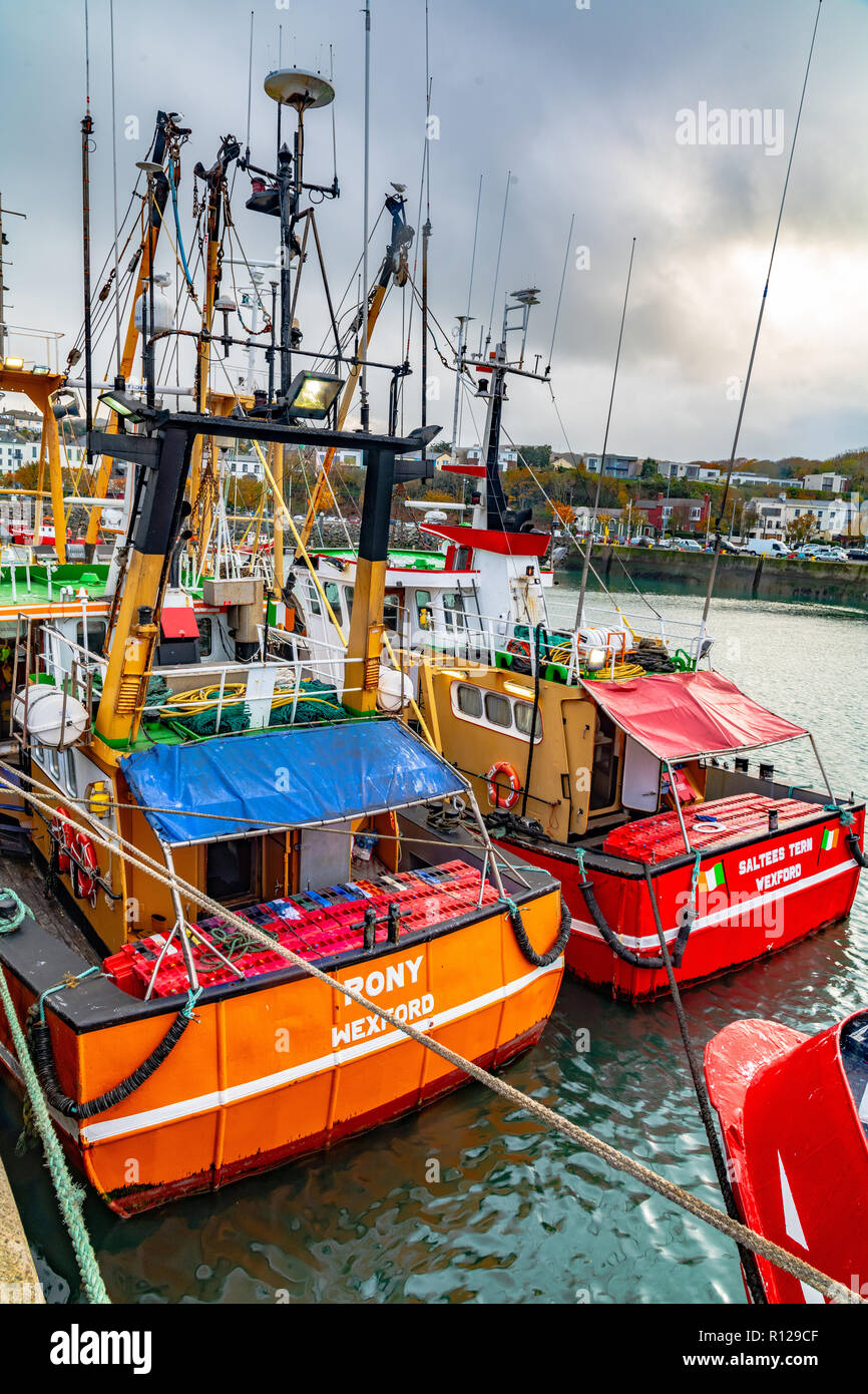 Fishing Vessels Stock Photo
