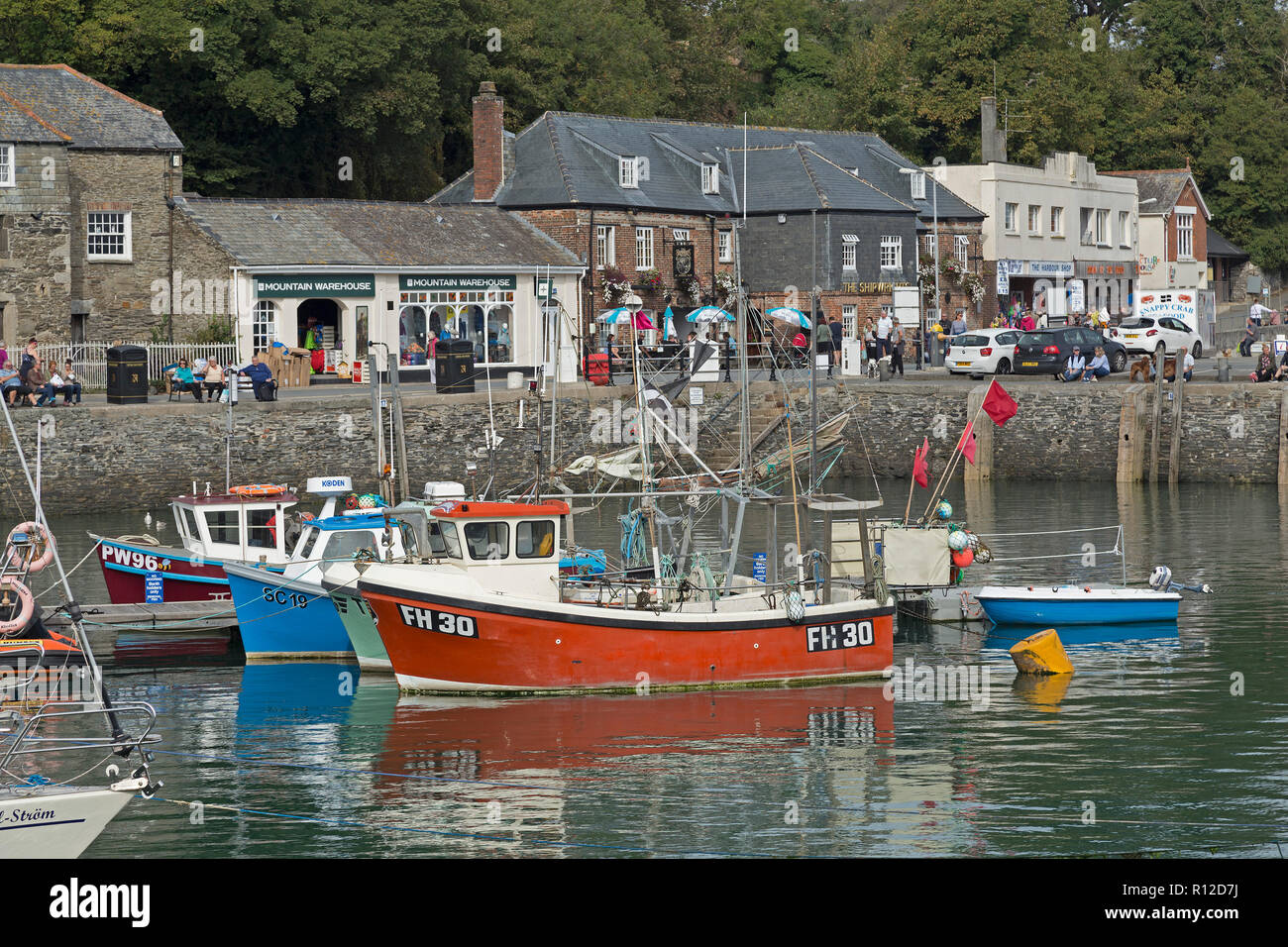 harbour, Padstow, Cornwall, England, Great Britain Stock Photo Alamy