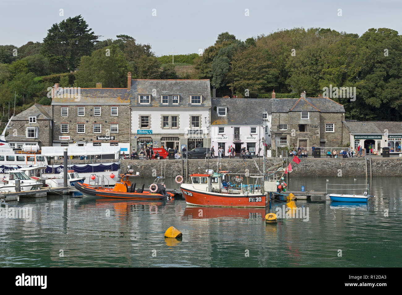 harbour, Padstow, Cornwall, England, Great Britain Stock Photo Alamy