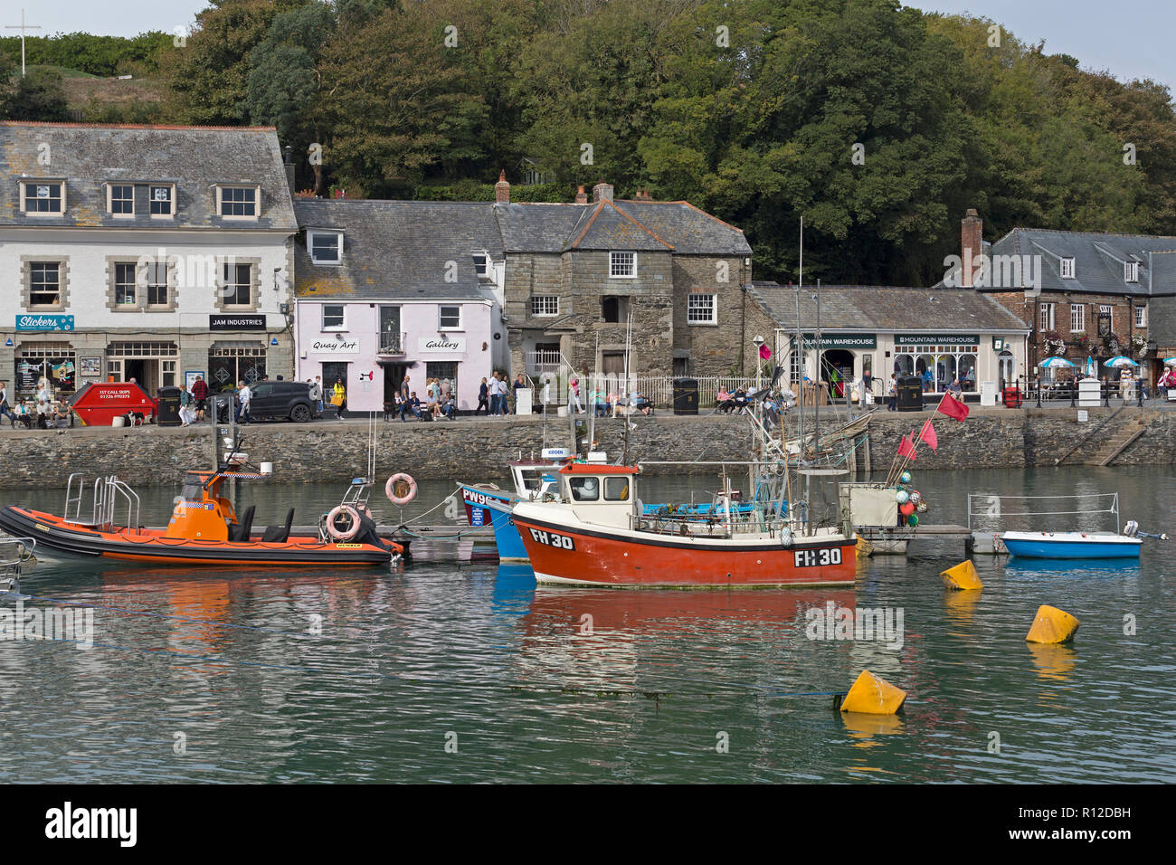 harbour, Padstow, Cornwall, England, Great Britain Stock Photo Alamy