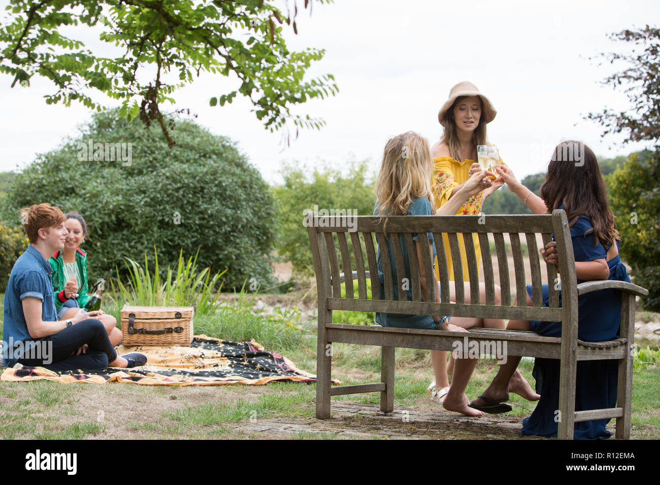 Countryside mature man young woman hi-res stock photography and images ...