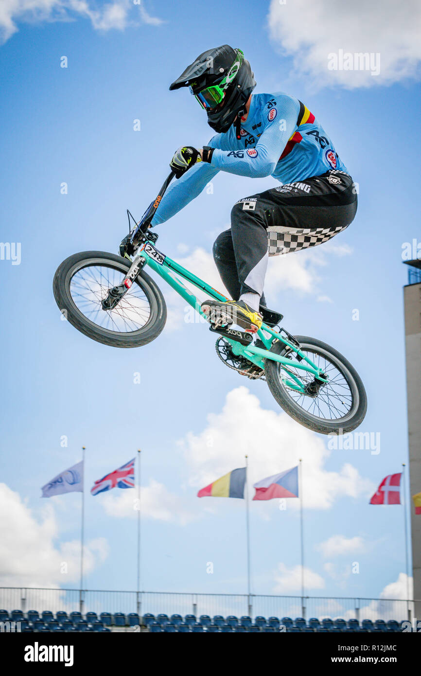 Glasgow2018 European Championships BMX Racing Stock Photo Alamy