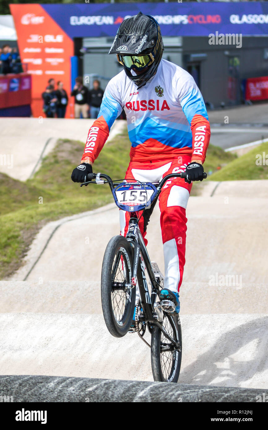 Glasgow2018 European Championships BMX Racing Stock Photo Alamy