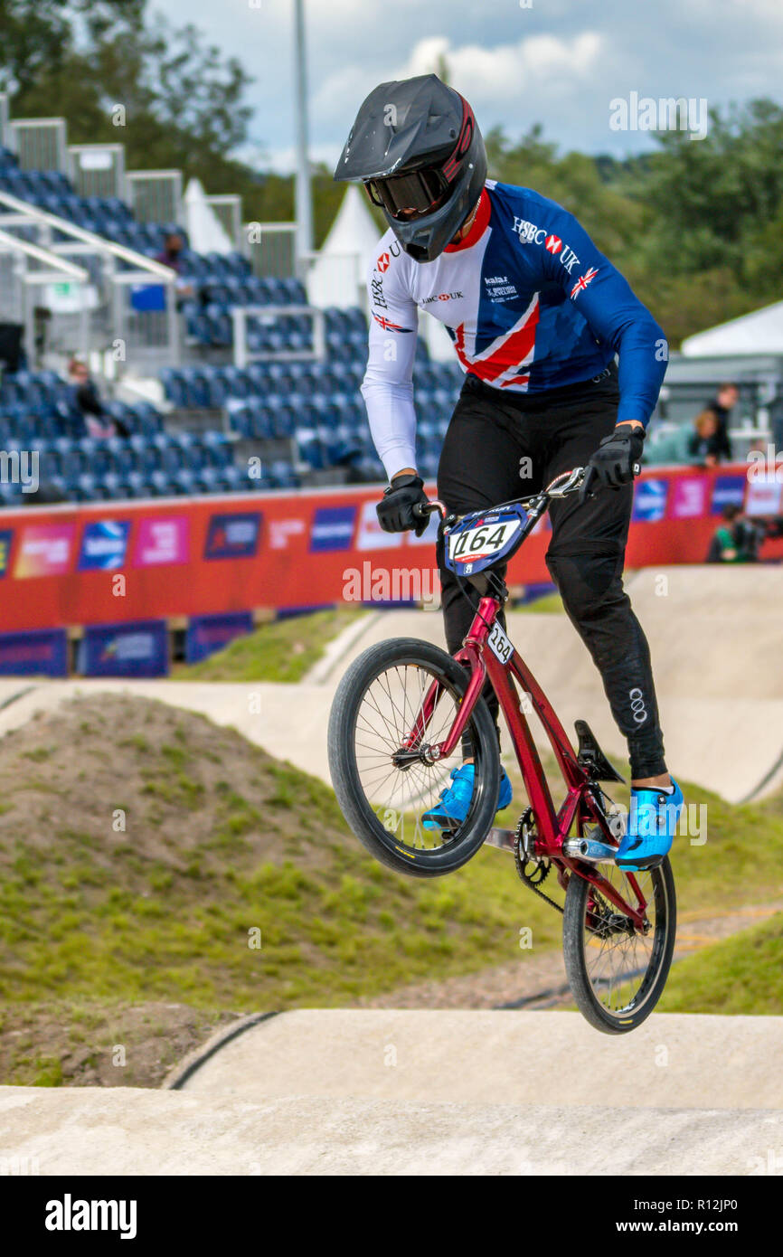 Glasgow2018 European Championships BMX Racing Stock Photo Alamy