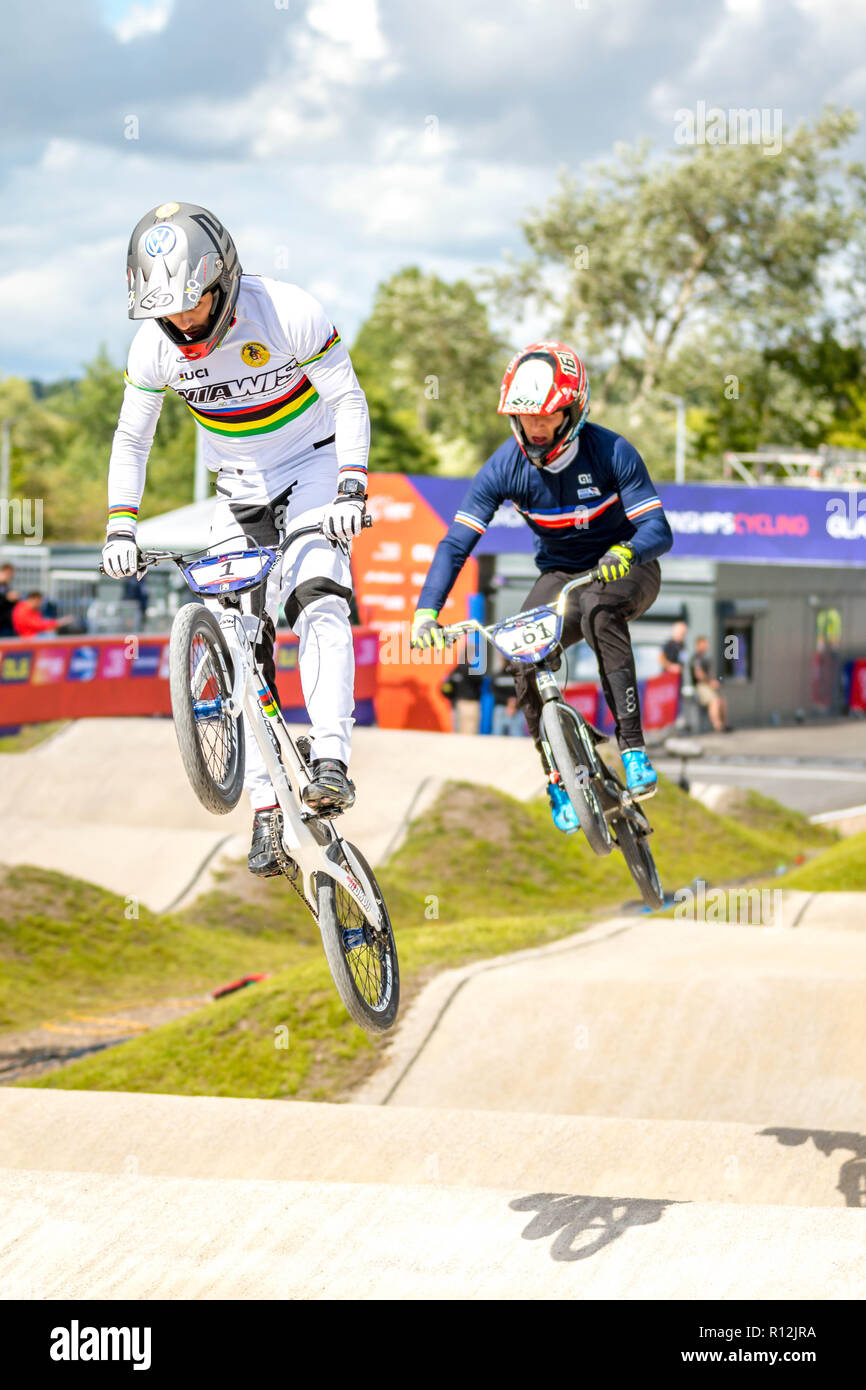 Sylvain Andre - Glasgow2018 European Championships - BMX Racing Stock ...