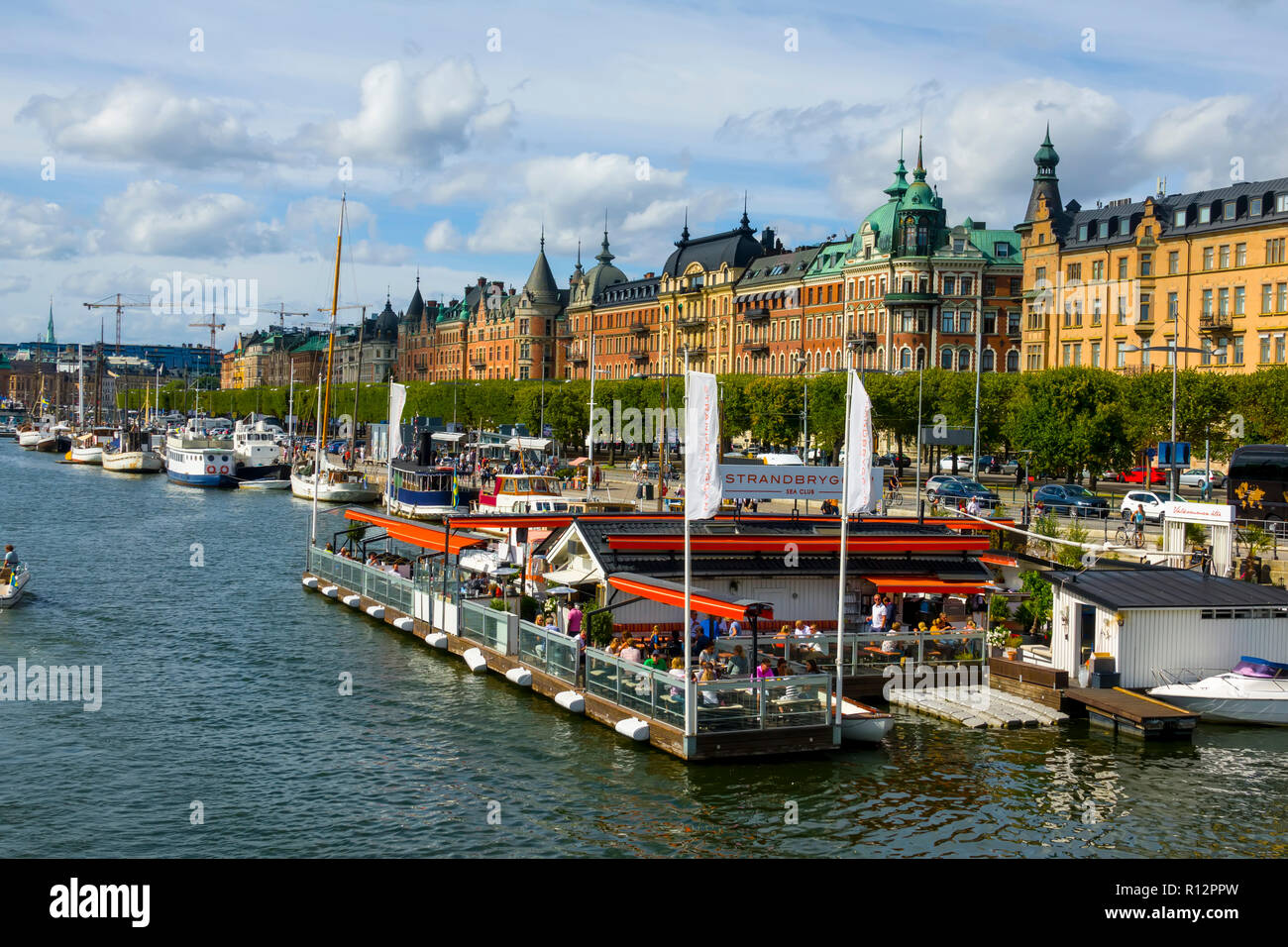 Stockholm is the capital and largest city of Sweden Stock Photo