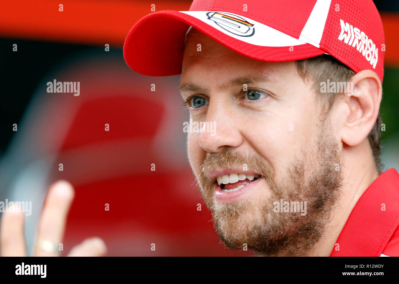 Sao Paulo, Brazil. 8th Nov 2018. Sebastian VETTEL, GER, Team Scuderia