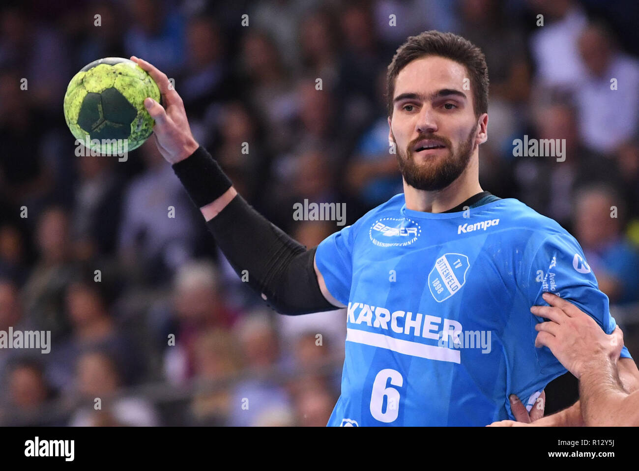 Stuttgart, Germany. 08th Nov, 2018. Handball: Bundesliga, TVB Stuttgart ...