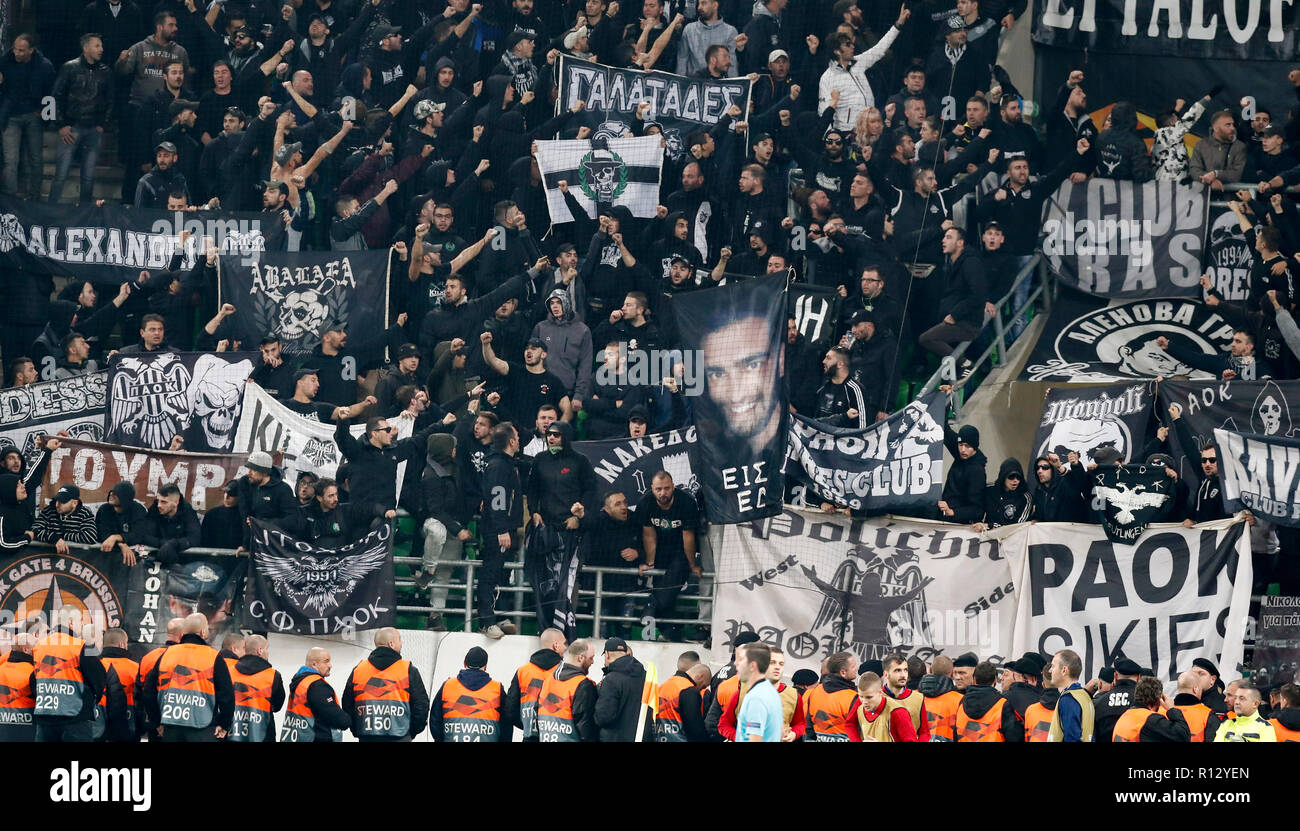 Friendly Match RSC Anderlecht Vs PAOK Editorial Stock Photo - Image of  field, football: 123390218