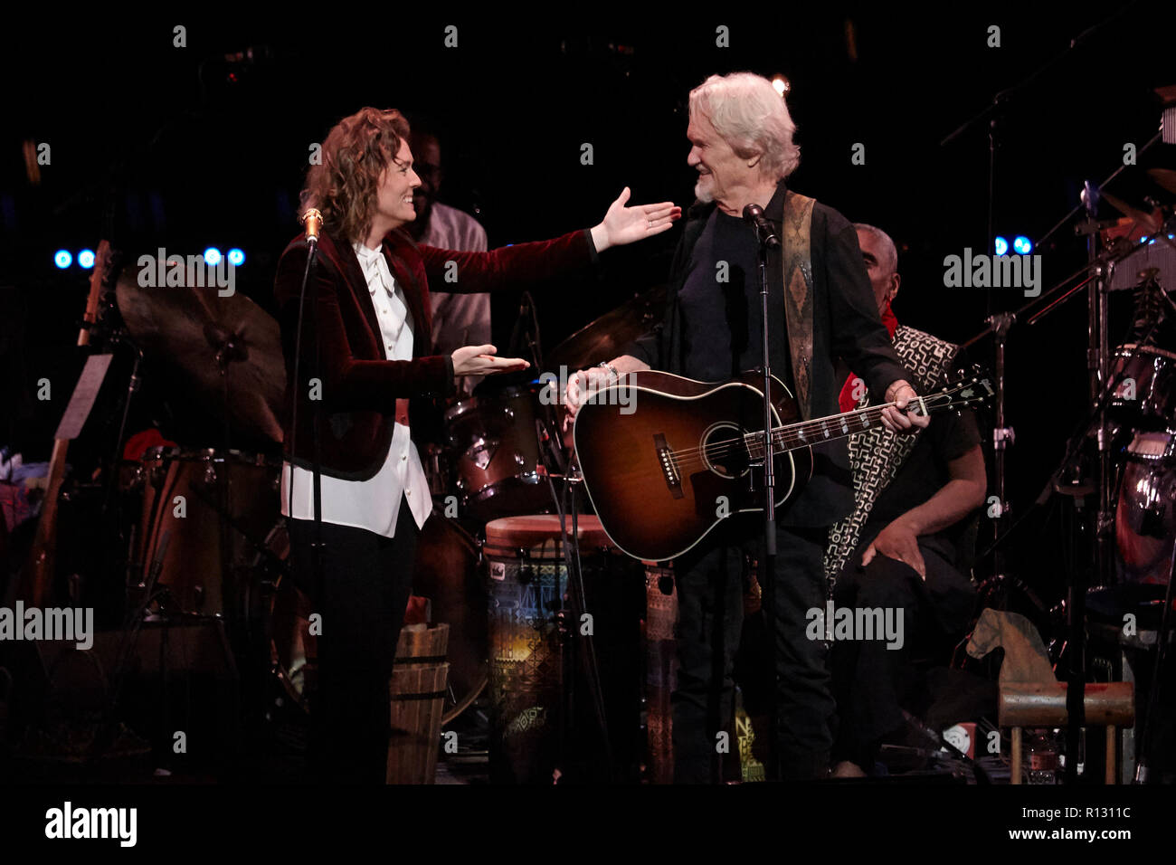 Los Angeles, CA, USA. 07th Nov, 2018. Brandi Carlile and Kris