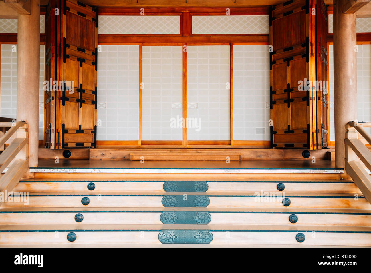 Chion-in temple, historic architecture in Kyoto, Japan Stock Photo