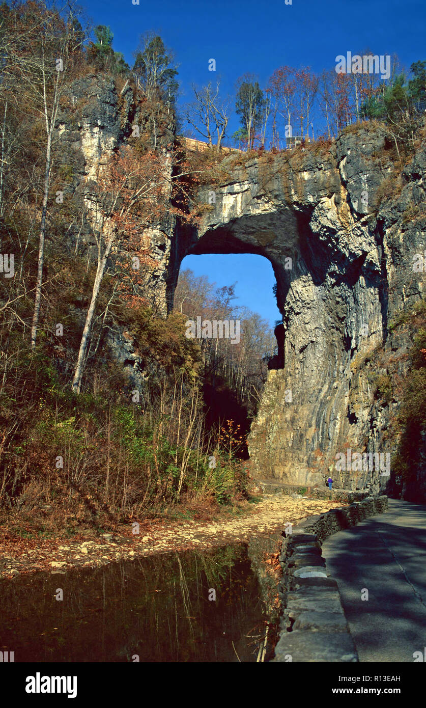 Natural Bridge State Park,Virginia Stock Photo Alamy