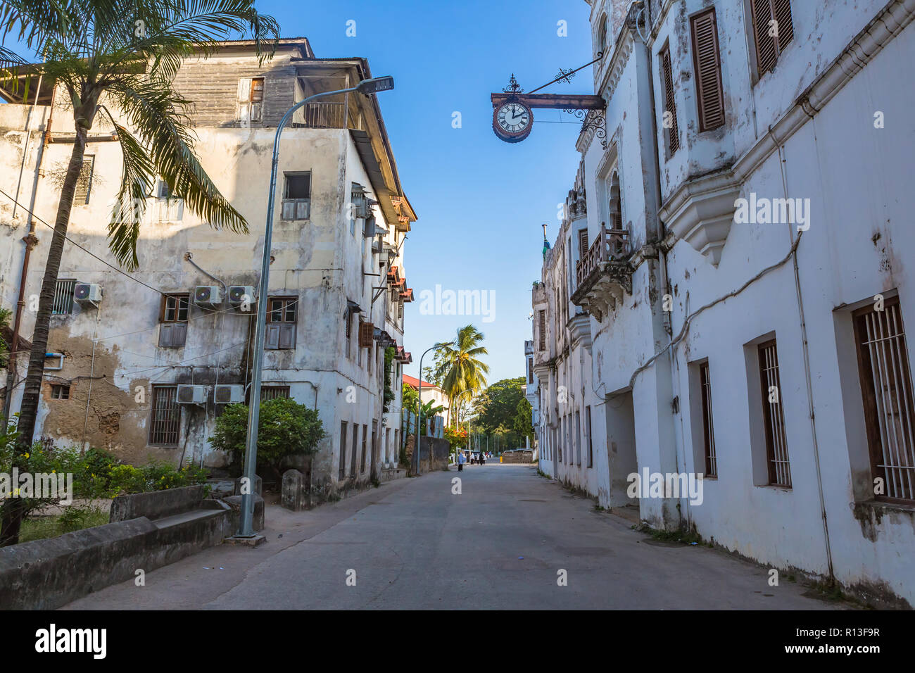 Architectural Details Stone Town Zanzibar Tanzania Stock Photo Alamy