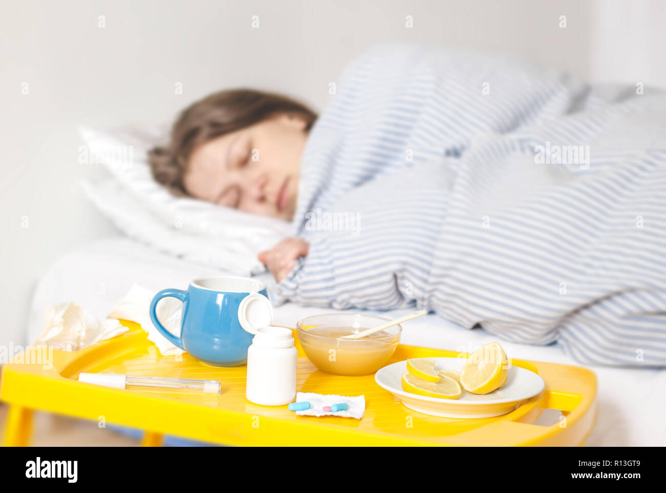 Fever tea hi-res stock photography and images - Alamy