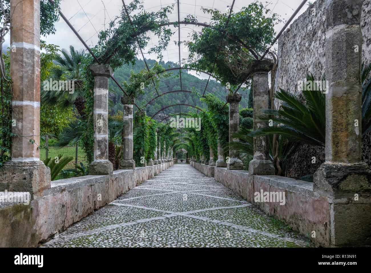 Alfabia Gardens, Mallorca, Balearic Islands, Spain, Europe Stock Photo