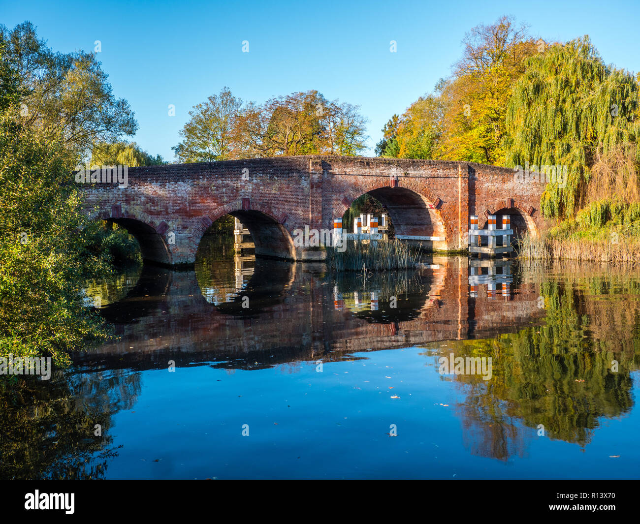Sonning Bridge, River Thames, Sonning, Reading, Berkshire, England, UK, GB. Stock Photo