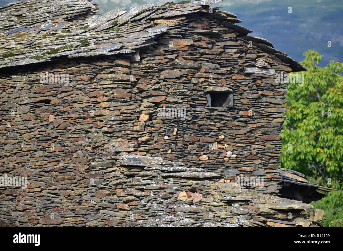 Campillo de Ranas, one of the Black Villages in the Sierra Norte of