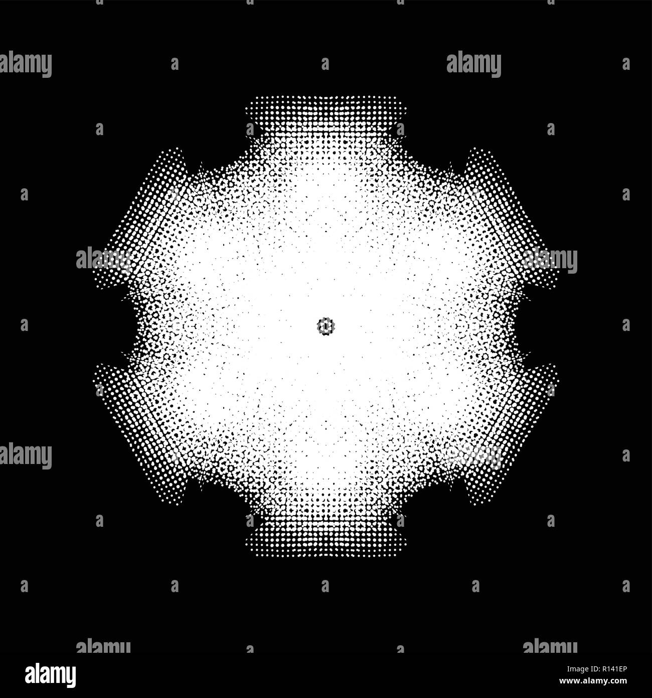 Grunge Isolated Snowflake Stock Vector Image & Art - Alamy