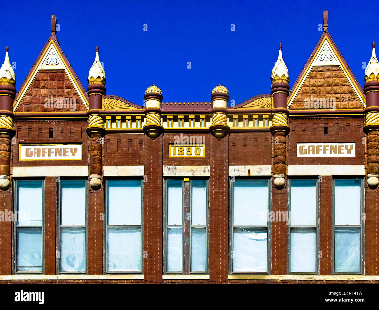 Historic Victorian Commercial Architecture, Gaffney Building Stock