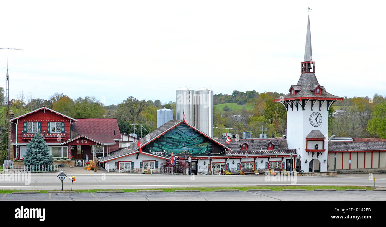 The Guggisberg Cheese Factory in Ohio Amish country is home of the