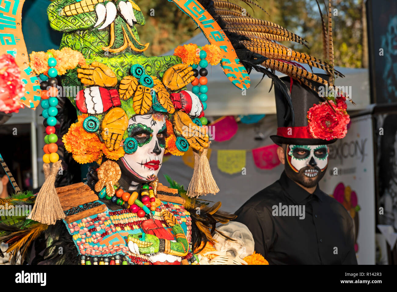 Dia de los Muertos Day of the Dead event at Hollywood Forever Cemetery