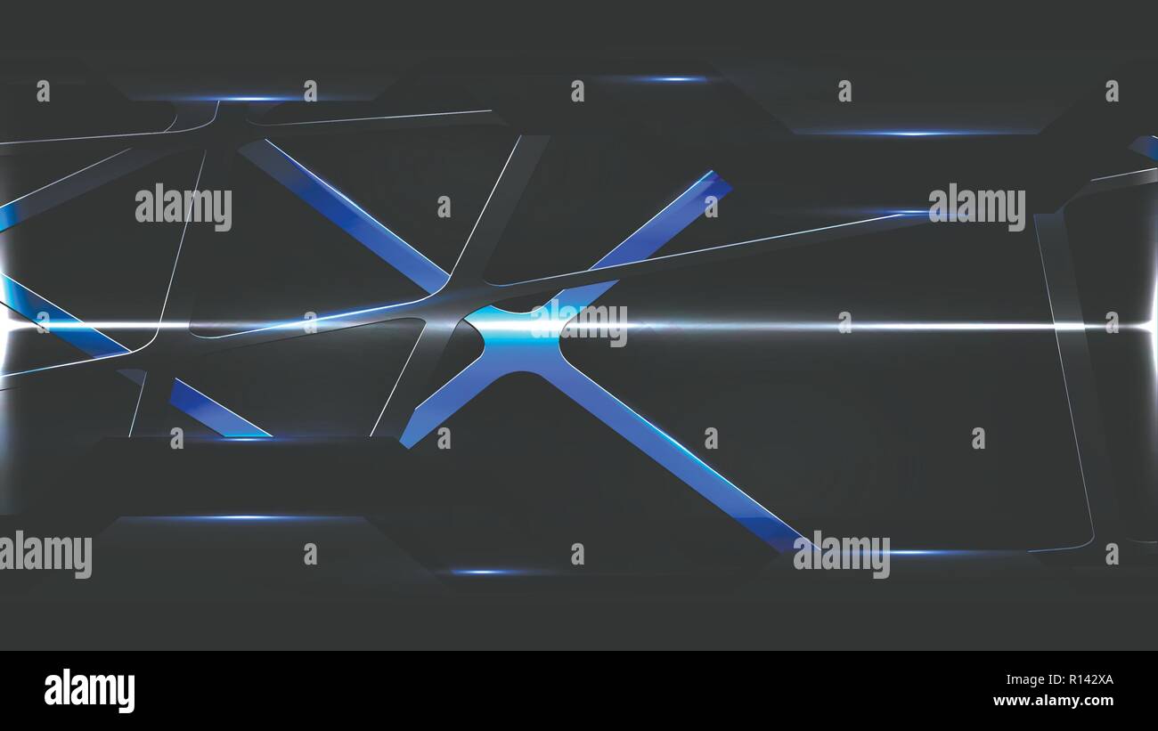 Abstract digital technology futuristic grid cyber background vector design Stock Vector
