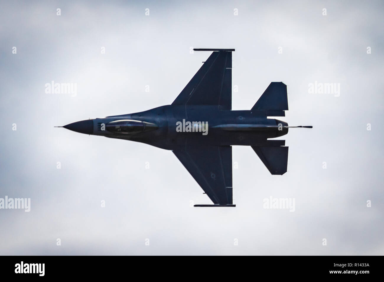 The F-16 Fighting Falcon Stock Photo