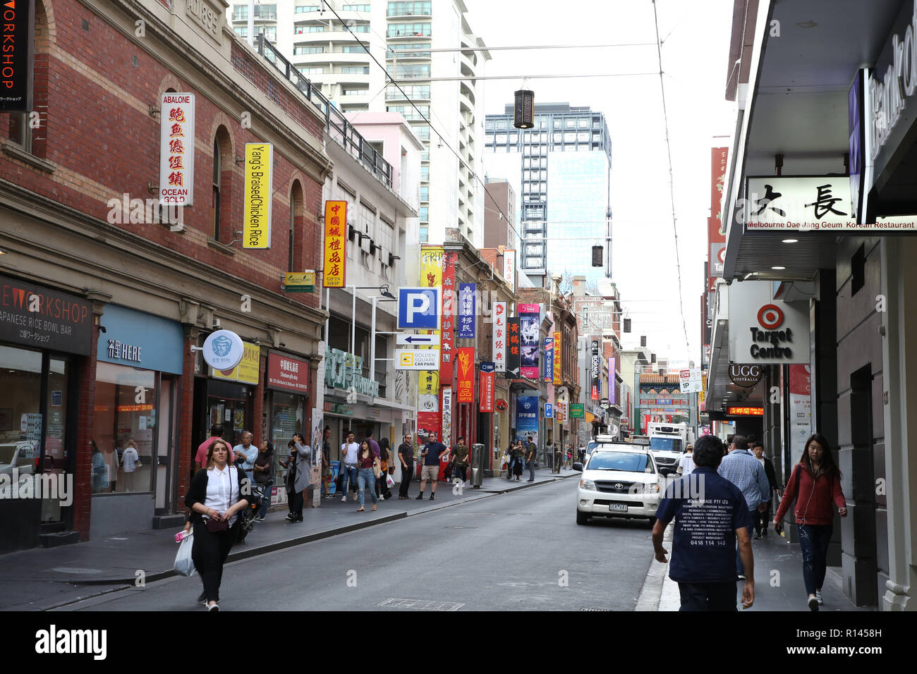 Little bourke street hires stock photography and images Alamy