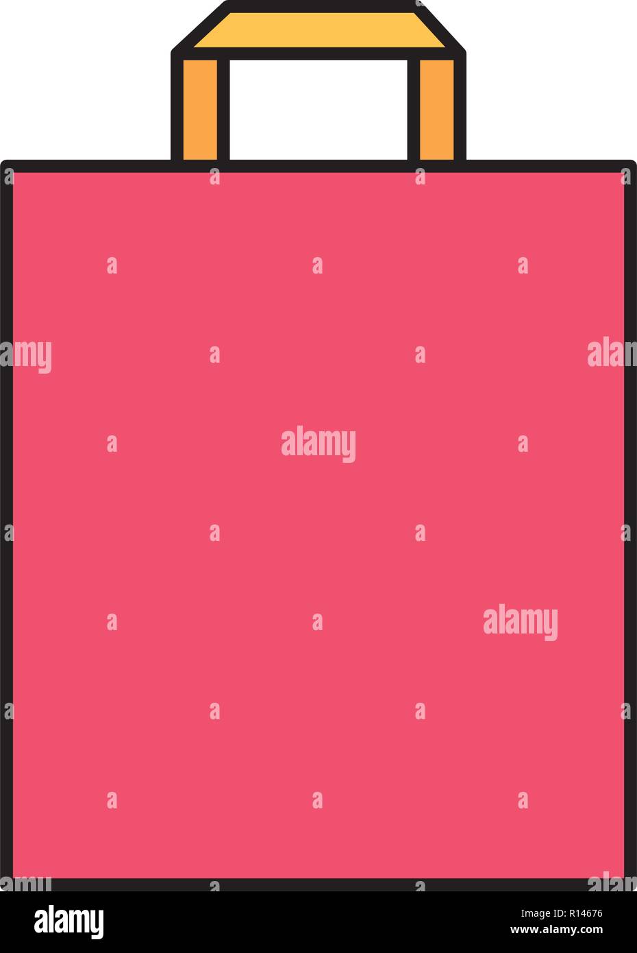 shopping bag online buying ecommerce vector illustration Stock Vector ...