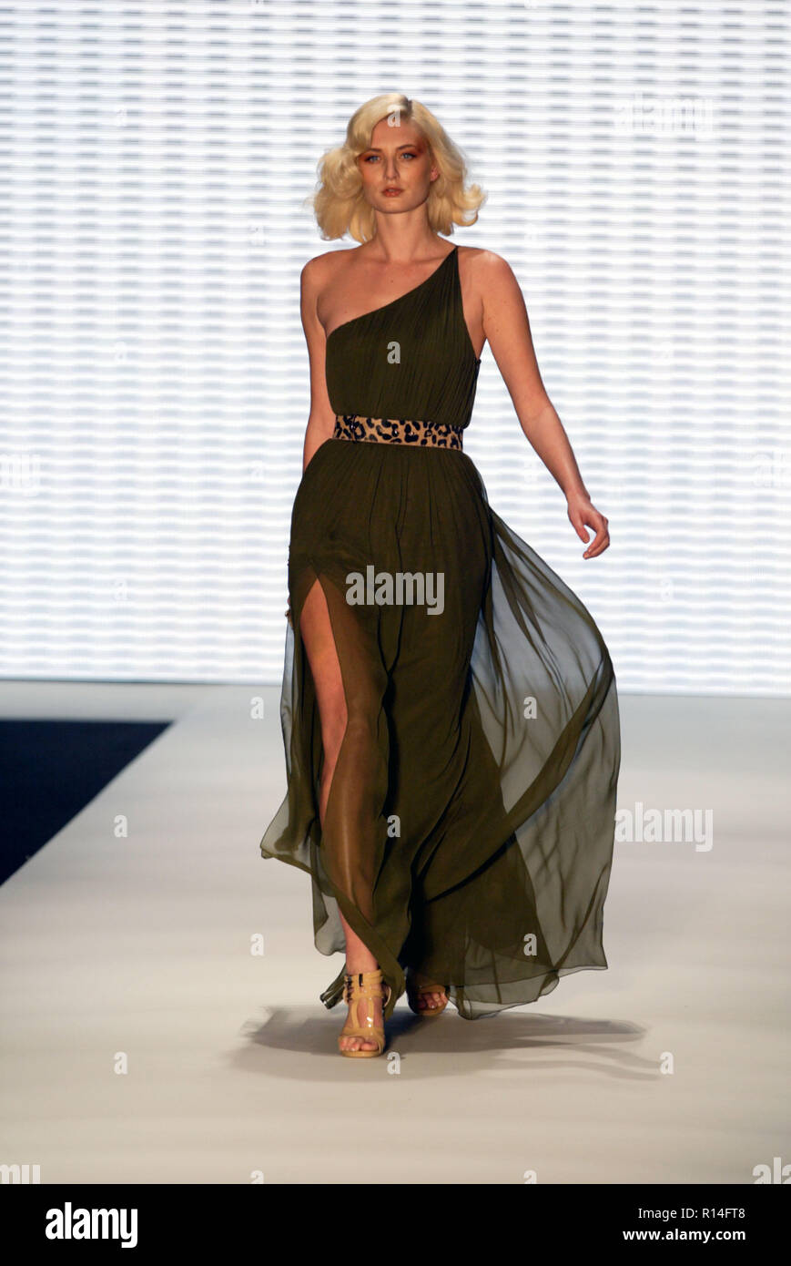 sachin and babi light blue dress A model wears Lisa Ho fashions on Day Four of Australian Fashion Week,  being held in Sydney from 27 April to 1 May at the Overseas Passenger  Terminal on Sydney Harbour. Sydney,