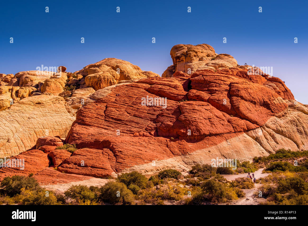 Mountains Red Rock Canyon National Conservation Nevada USA Stock Photo - Alamy