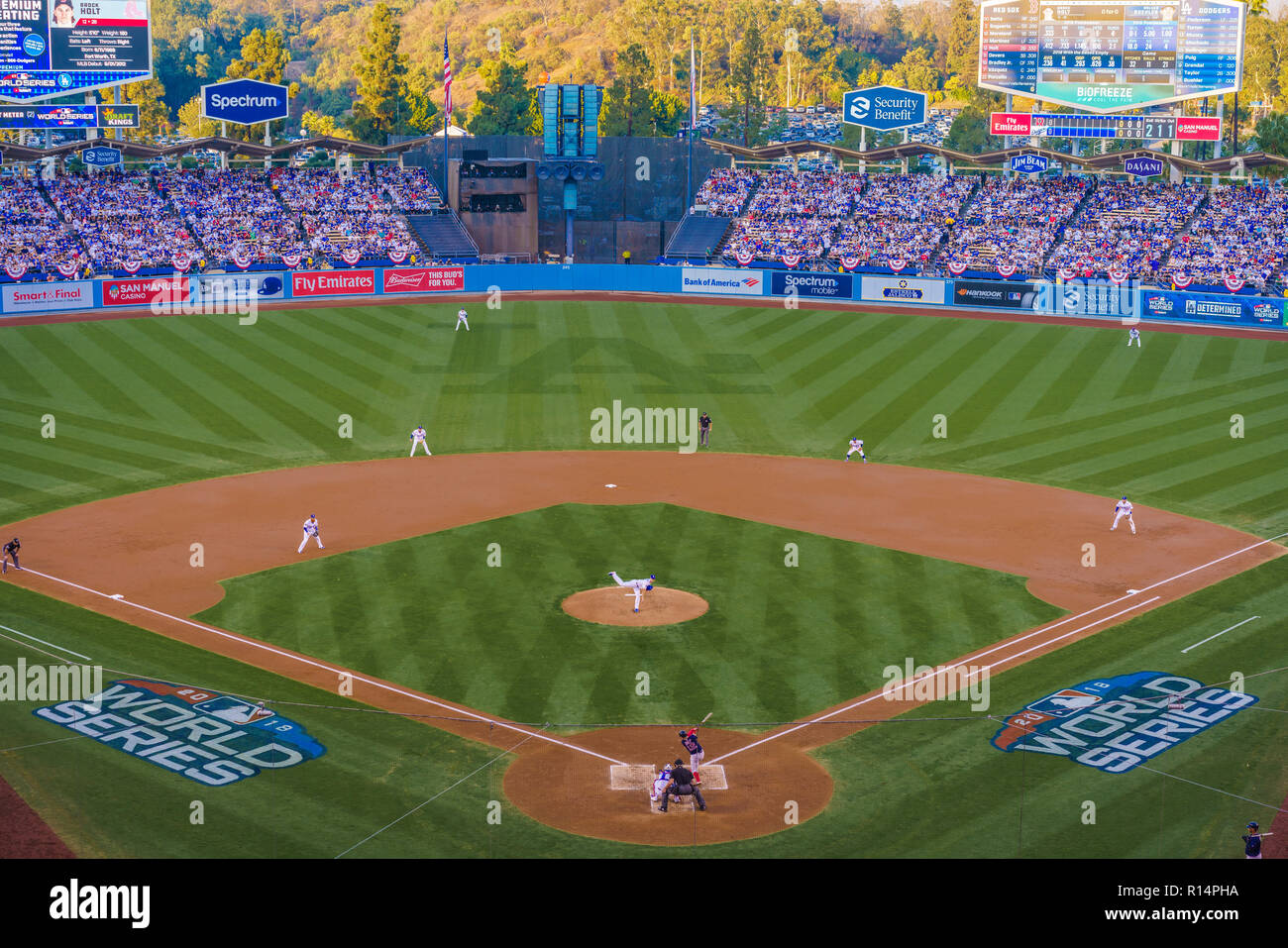 OCTOBER 26, 2018 LOS ANGELES, CALIFORNIA, USA DODGER STADIUM LA