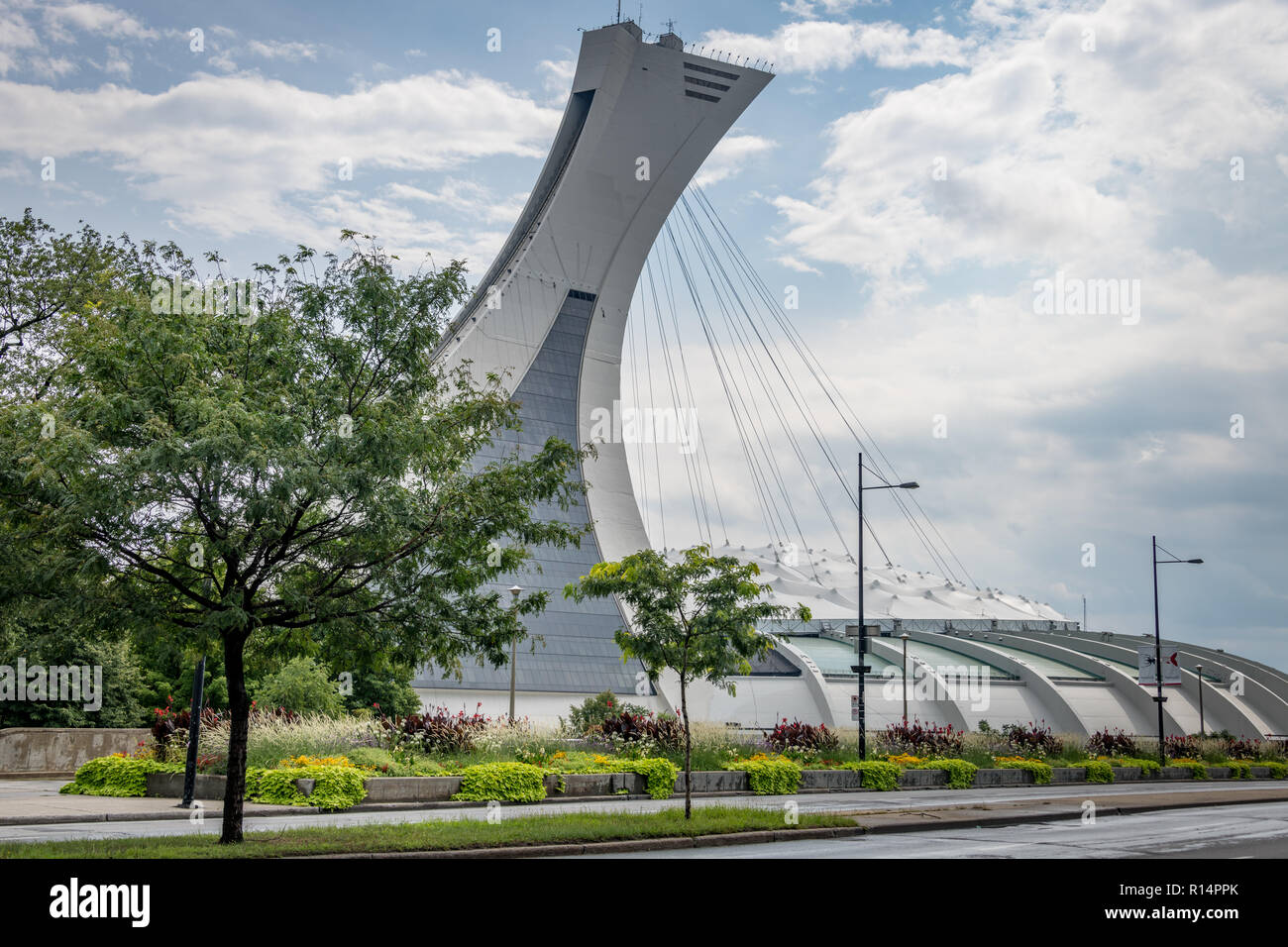 Montreal Olympic Park, Montreal, Canada Stock Photo
