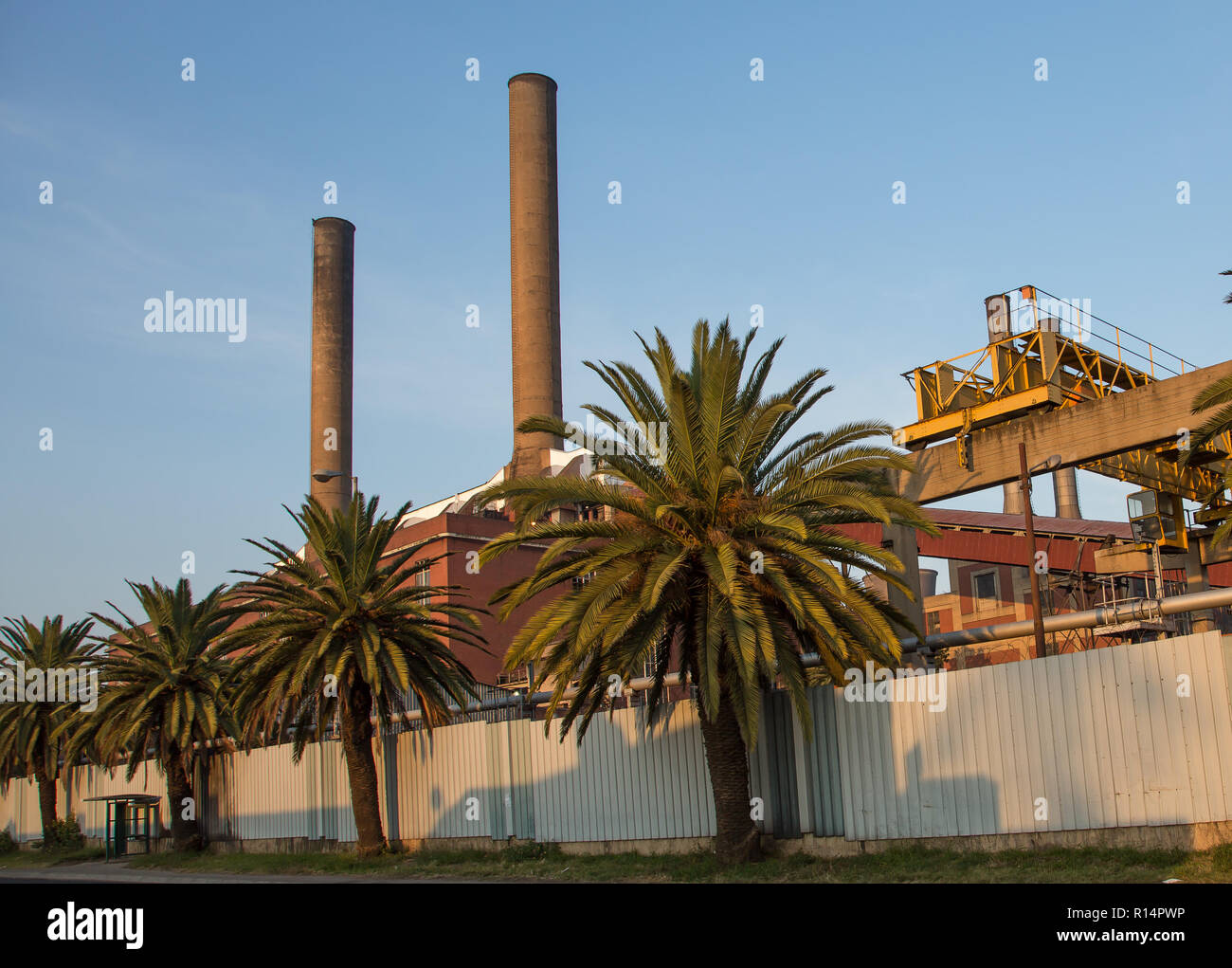 Pretoria west, the industrial side of Pretoria, South Africa Stock