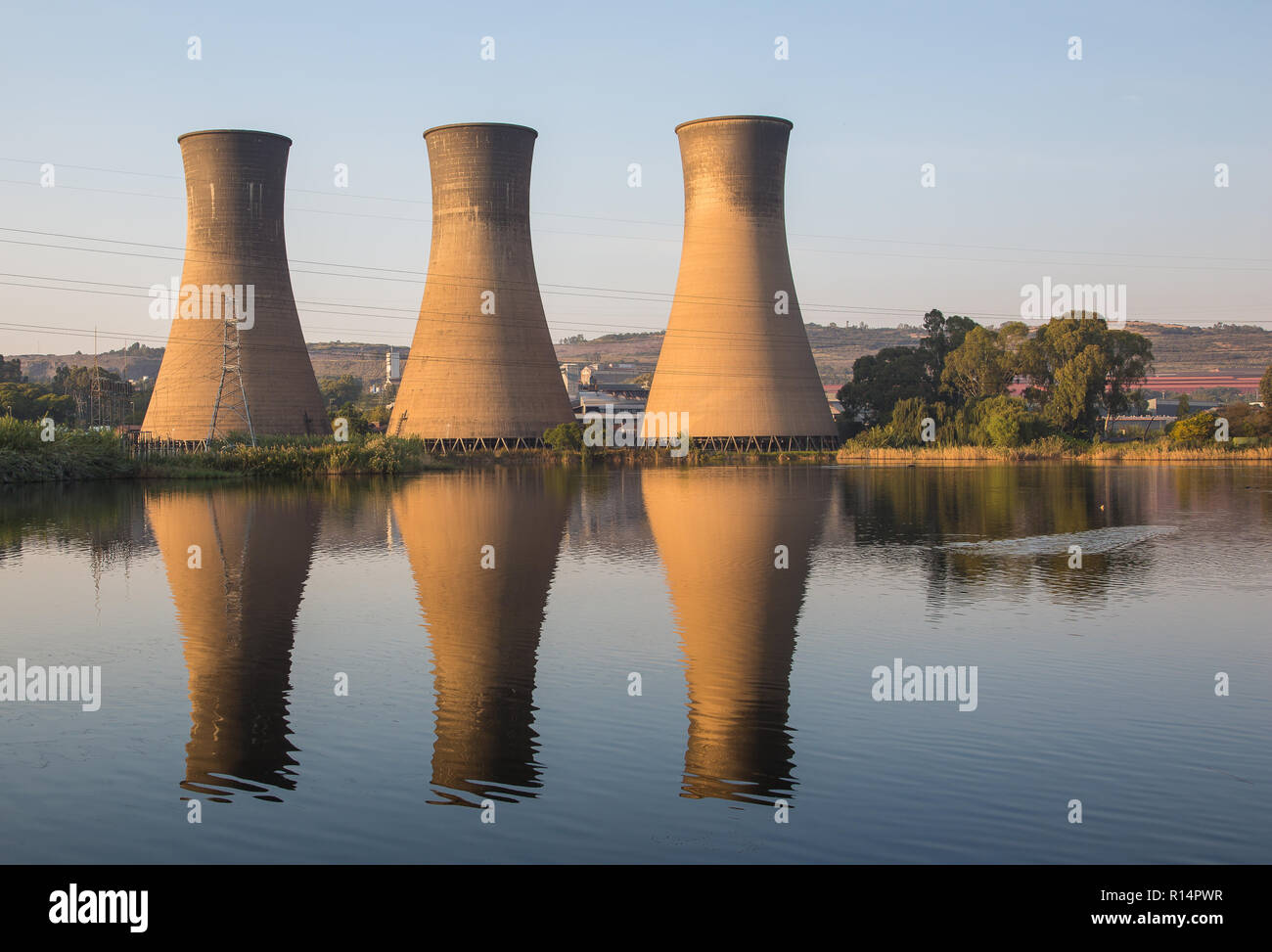 Pretoria west, the industrial side of Pretoria, South Africa Stock