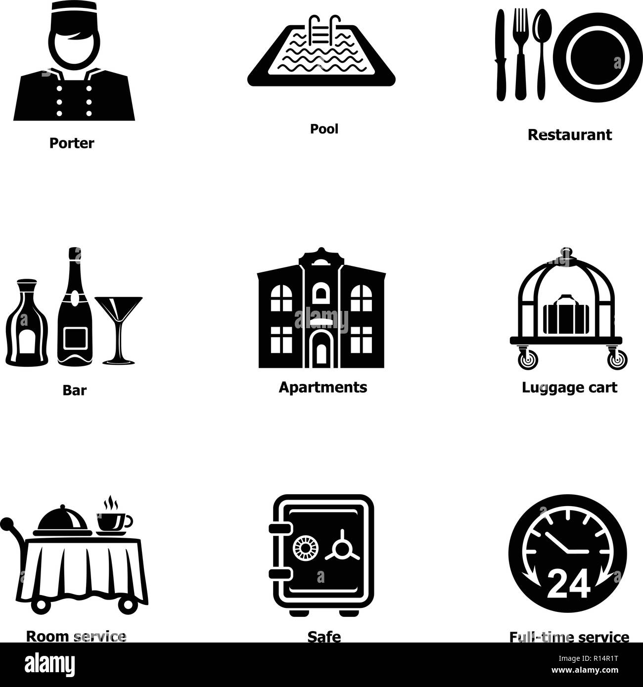 Hotelier Stock Vector Images - Alamy
