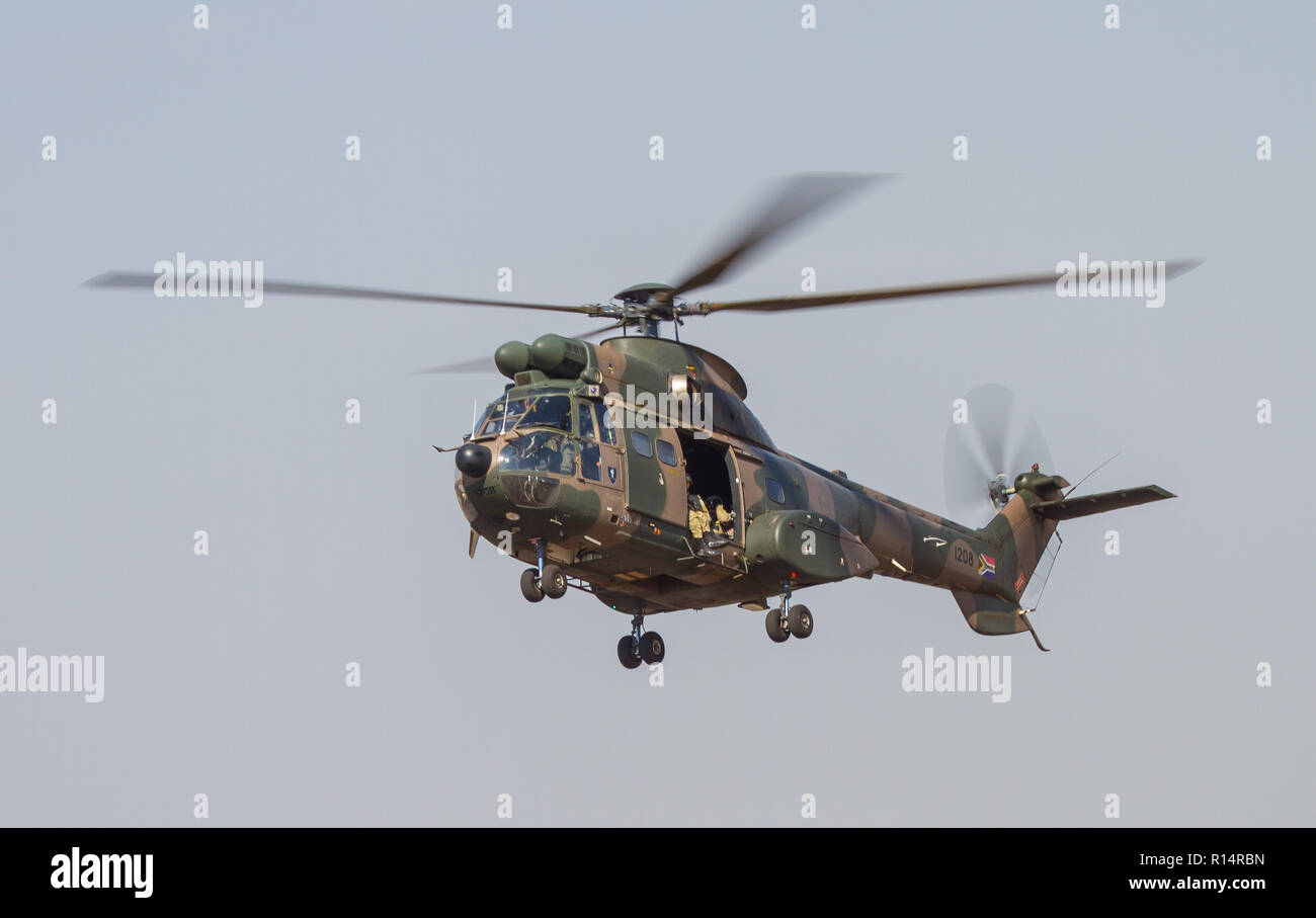 South African Airforce Museum airshow at the Swartkops Airbase in Pretoria, South Africa Stock Photo