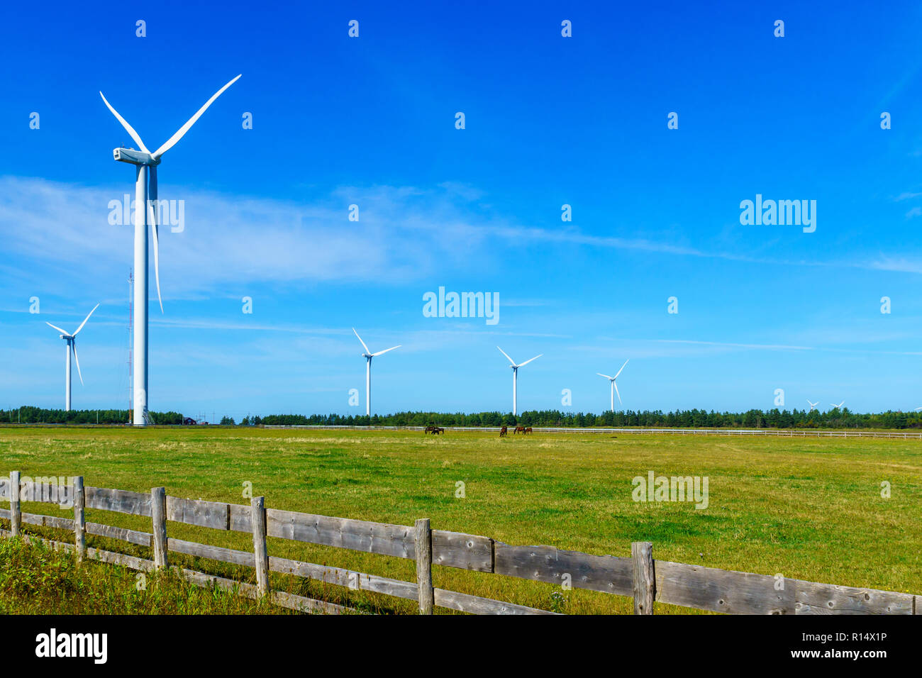 Wind turbines in north cape hi-res stock photography and images - Alamy