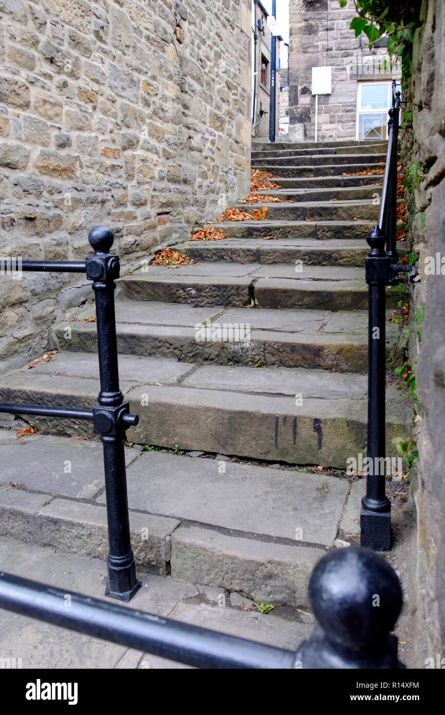 Chapelenlefrith in Derbyshire England UK Stock Photo Alamy