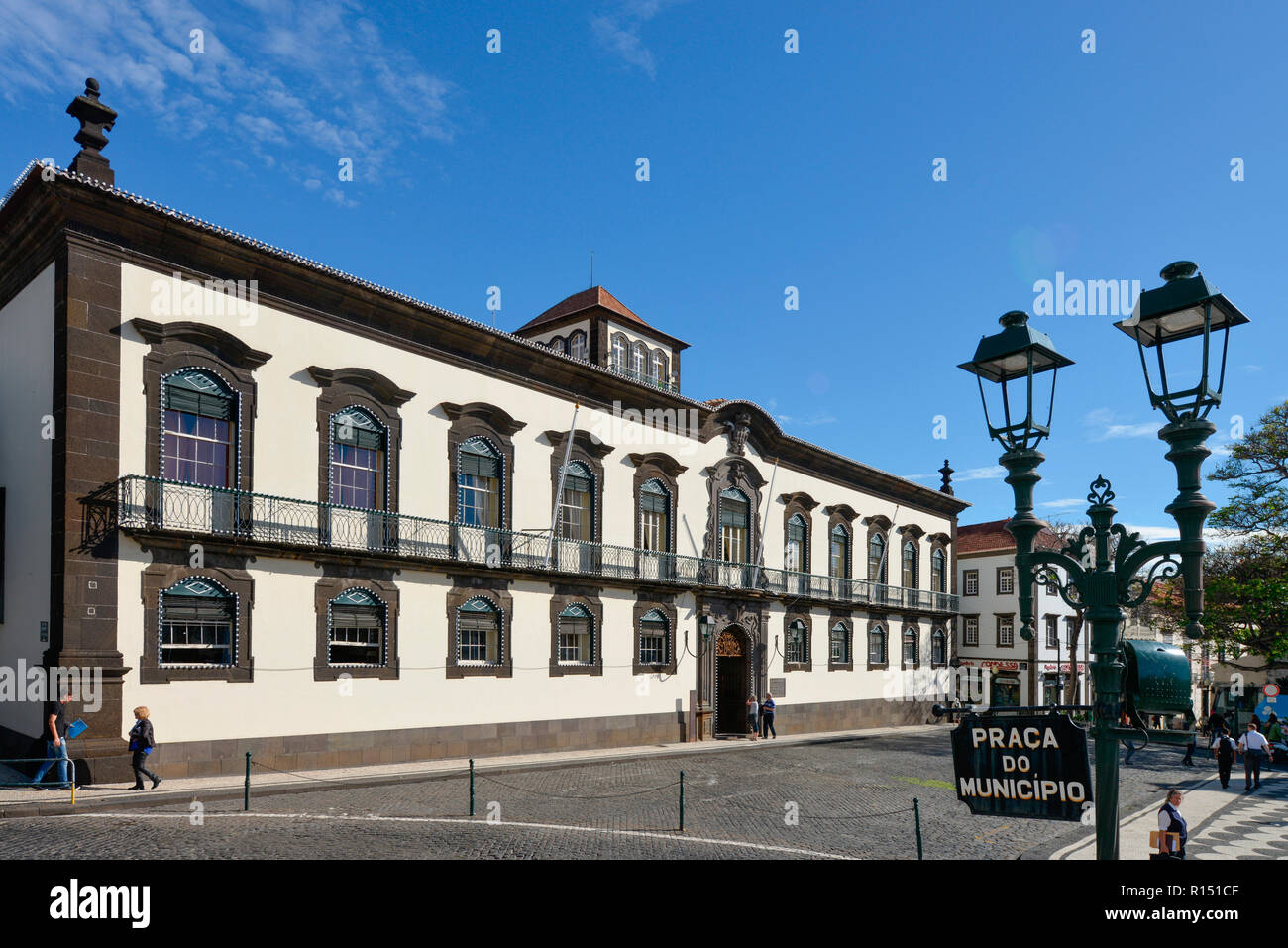 Rathaus, Praca do Municipio, Funchal, Madeira, Portugal Stock Photo - Alamy