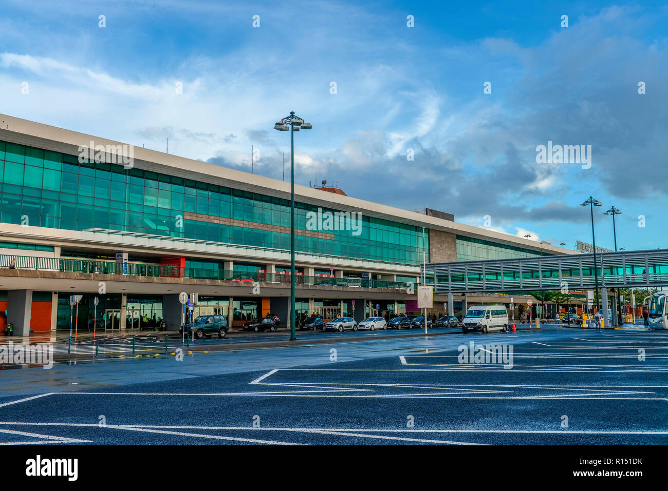 Flughafen, Funchal, Madeira, Portugal Stock Photo