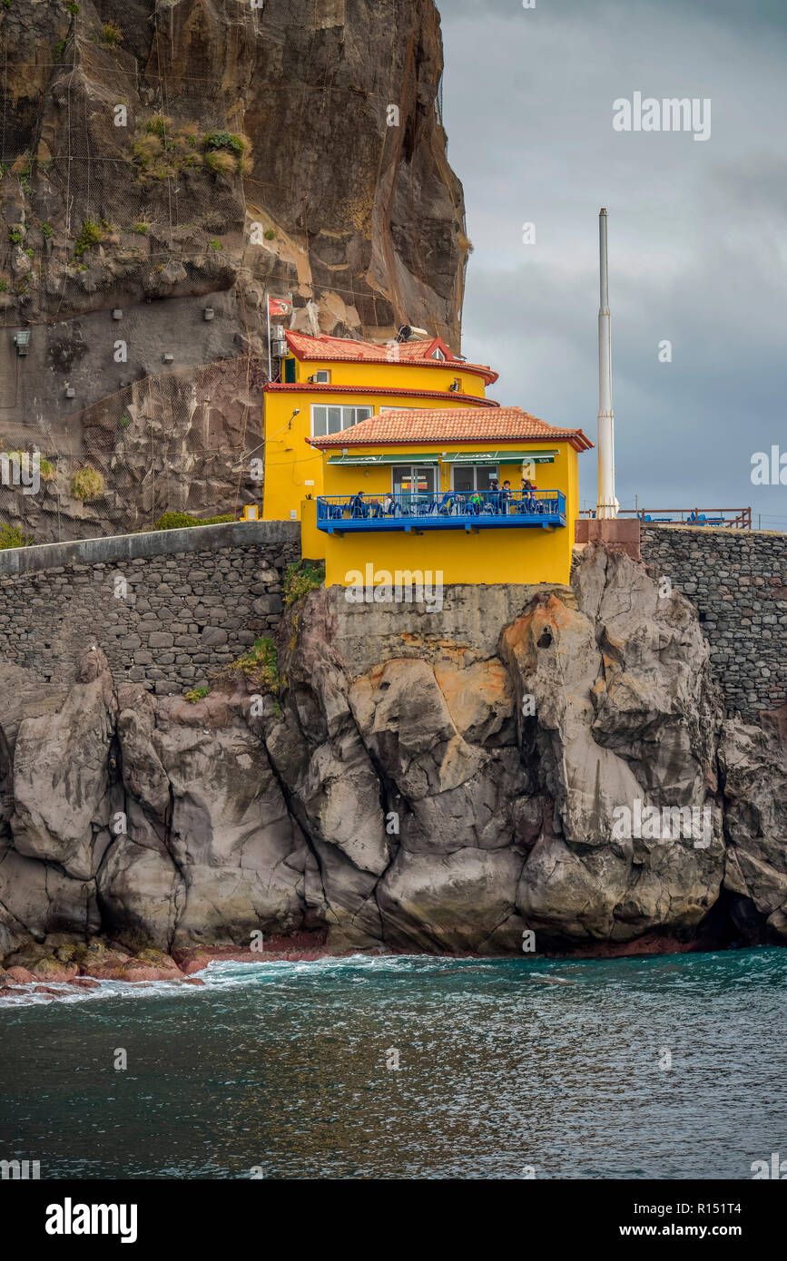 Restaurante Sol Poente, Ponta do Sol, Madeira, Portugal Stock Photo Alamy